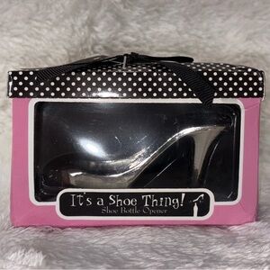 It’s A Shoe Thing ! 👠 Metal Bottle Opener Silver Shoe